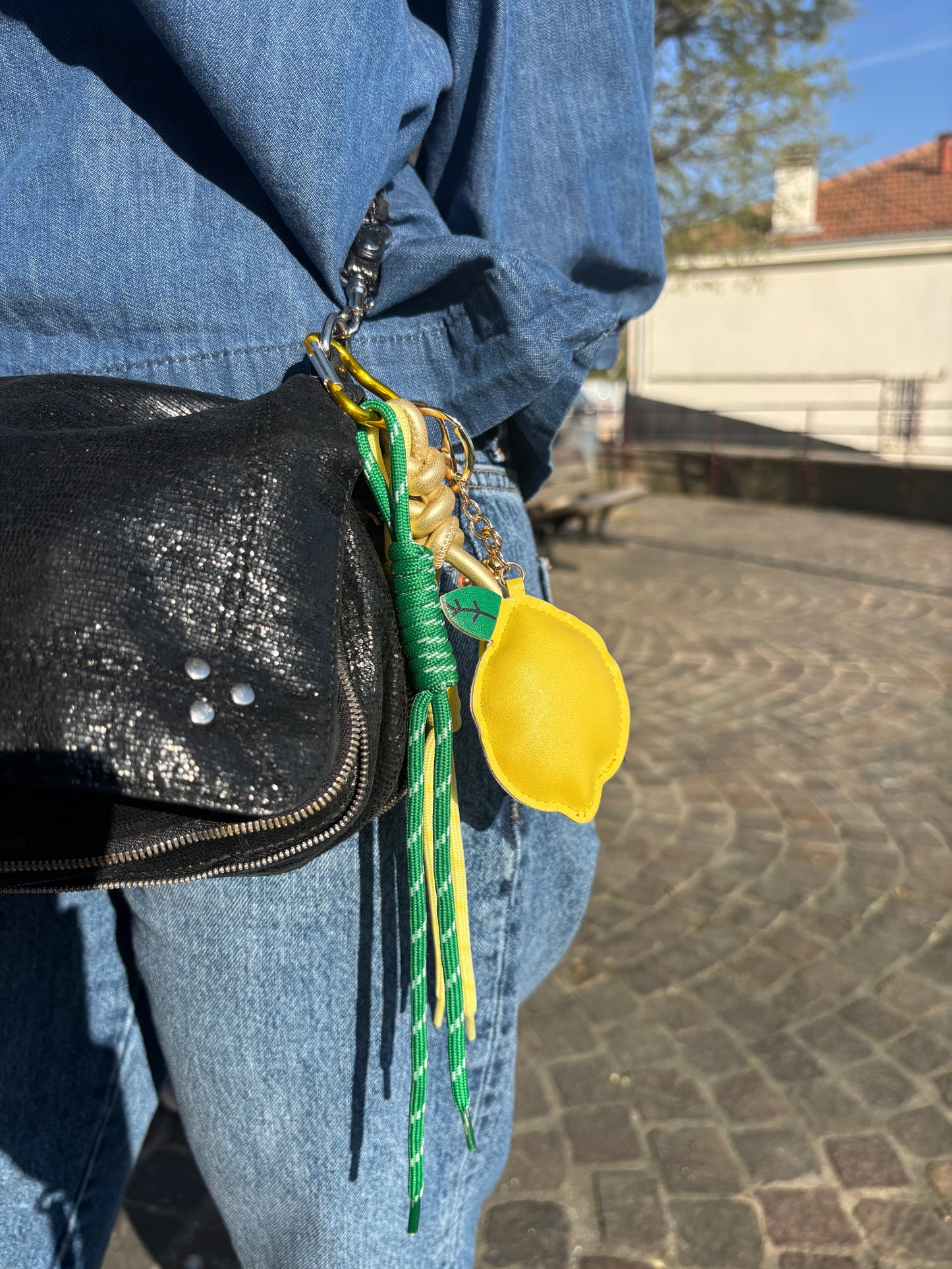 Bijoux sacs citron