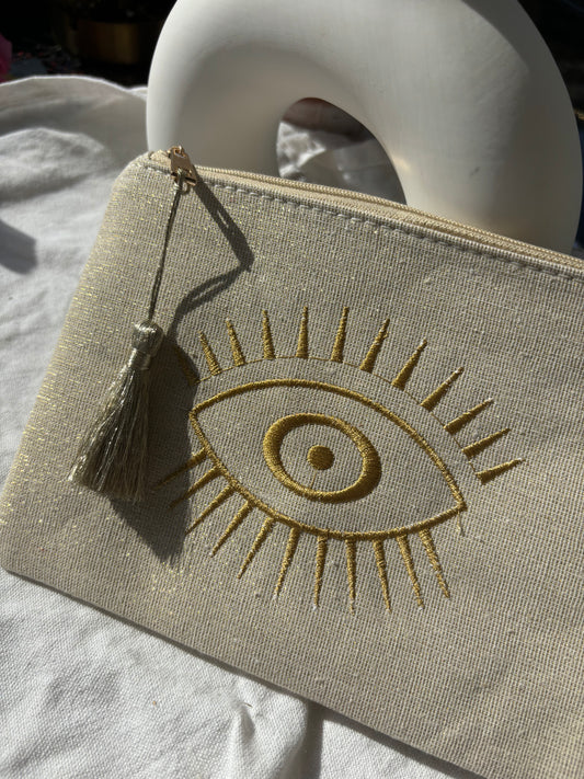 Pochette Oeil Or
