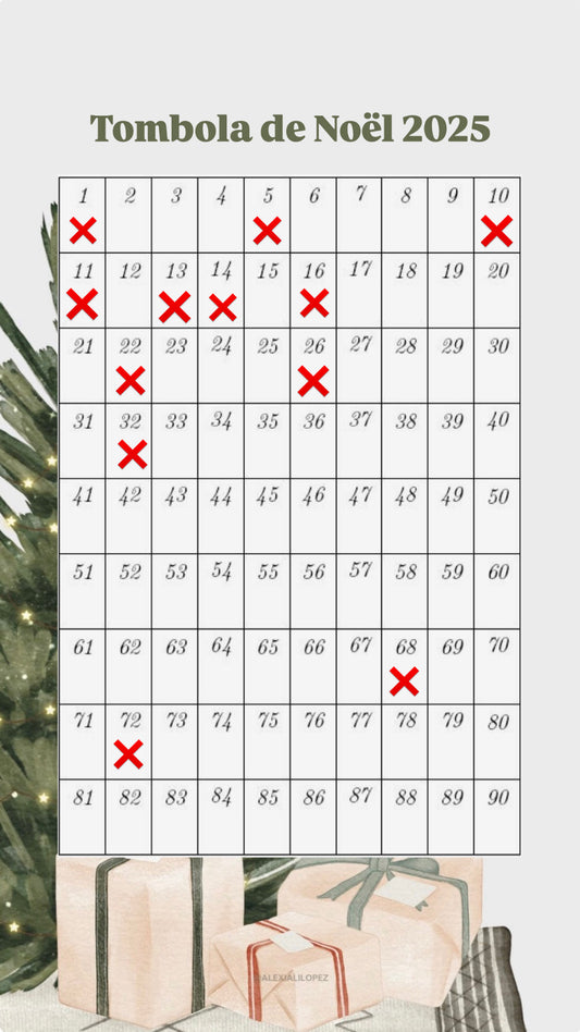 Tombola de Noël 2025